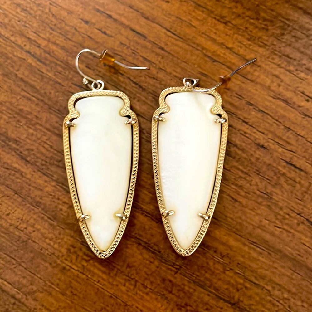 Kendra Scott Large Skylar in white onyx